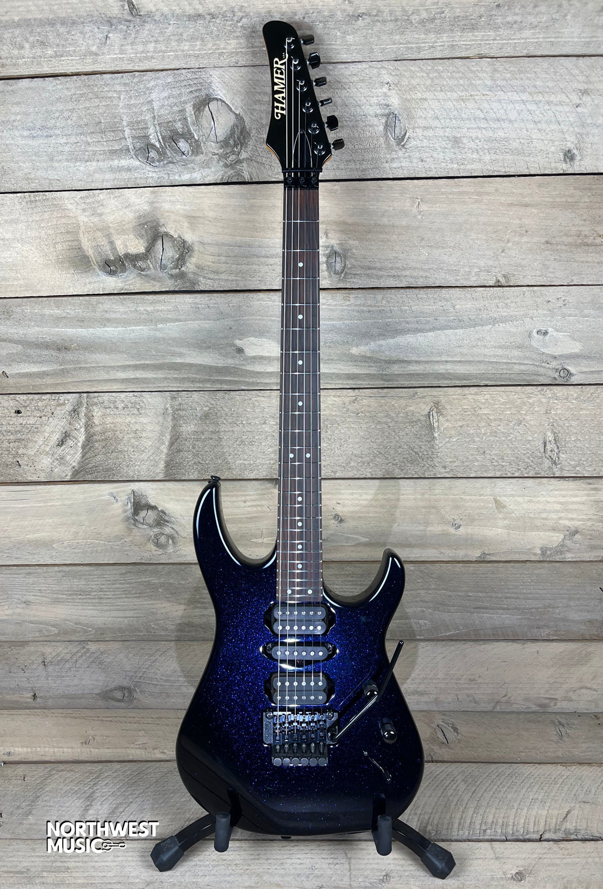 Hamer USA Diablo II Blue Metal Flake