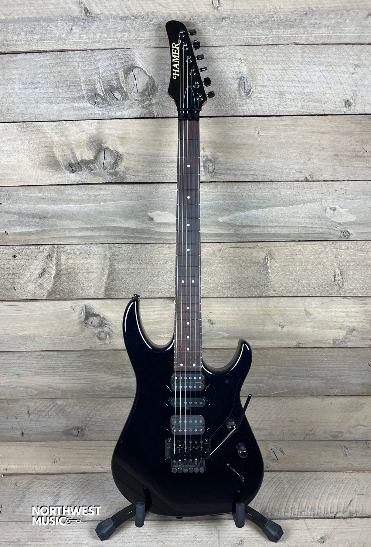 Hamer USA Diablo II Blue Metal Flake