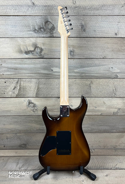 Anderson Hollow Drop Top Tiger's Eye Burst