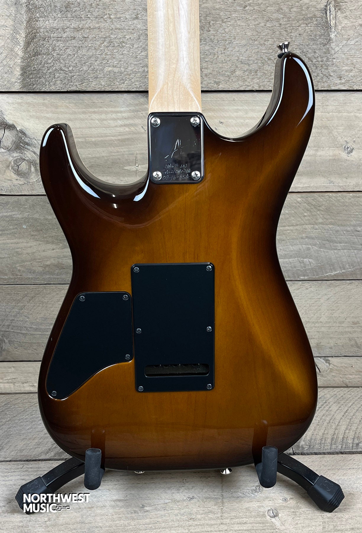 Anderson Hollow Drop Top Tiger's Eye Burst