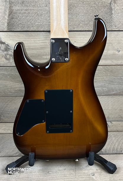 Anderson Hollow Drop Top Tiger's Eye Burst
