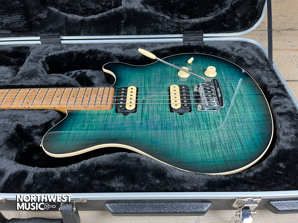 Ernie Ball Music Man Axis Super Sport Yucatan Blue