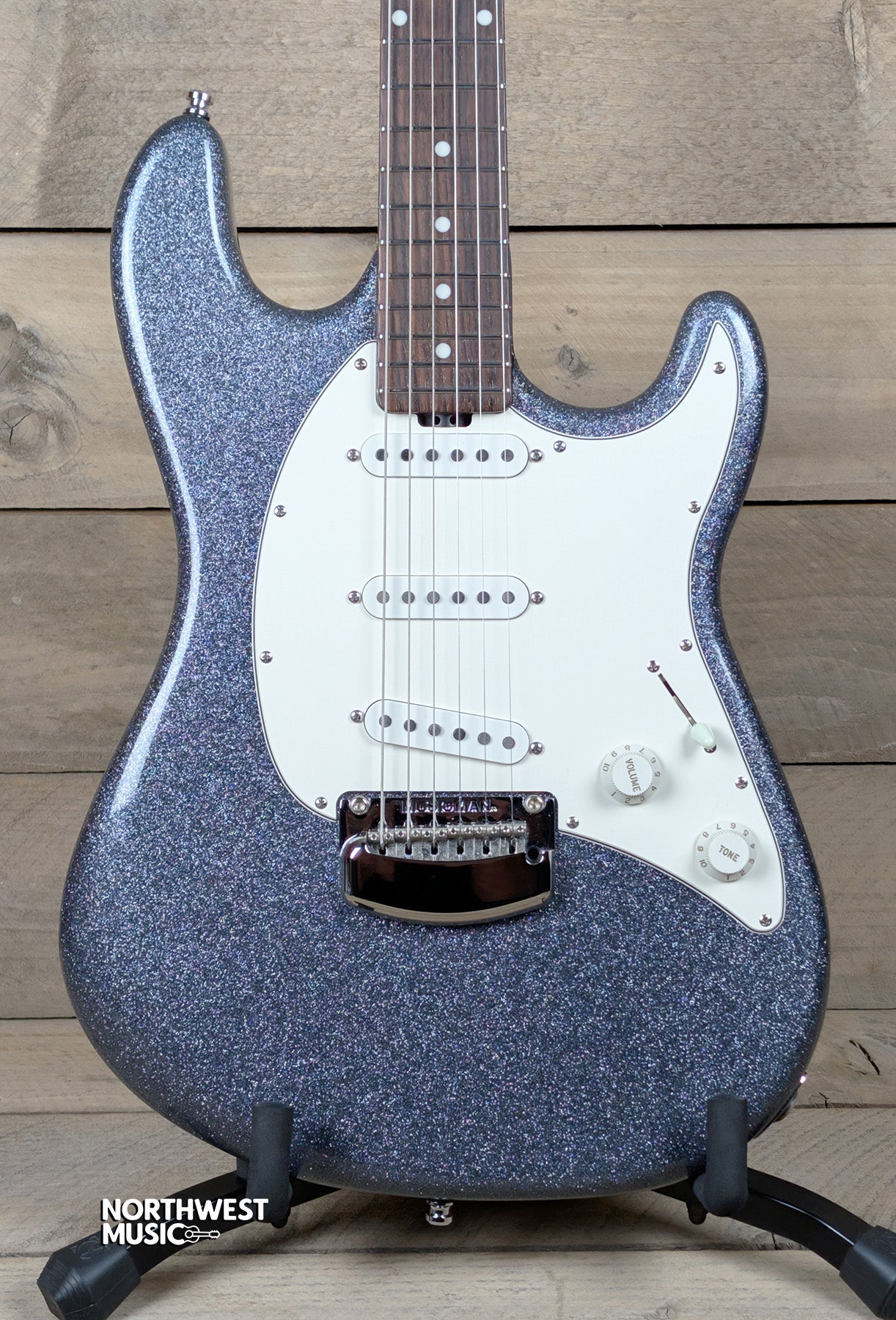 Ernie Ball Music Man Cutlass RS Charcoal Sparkle
