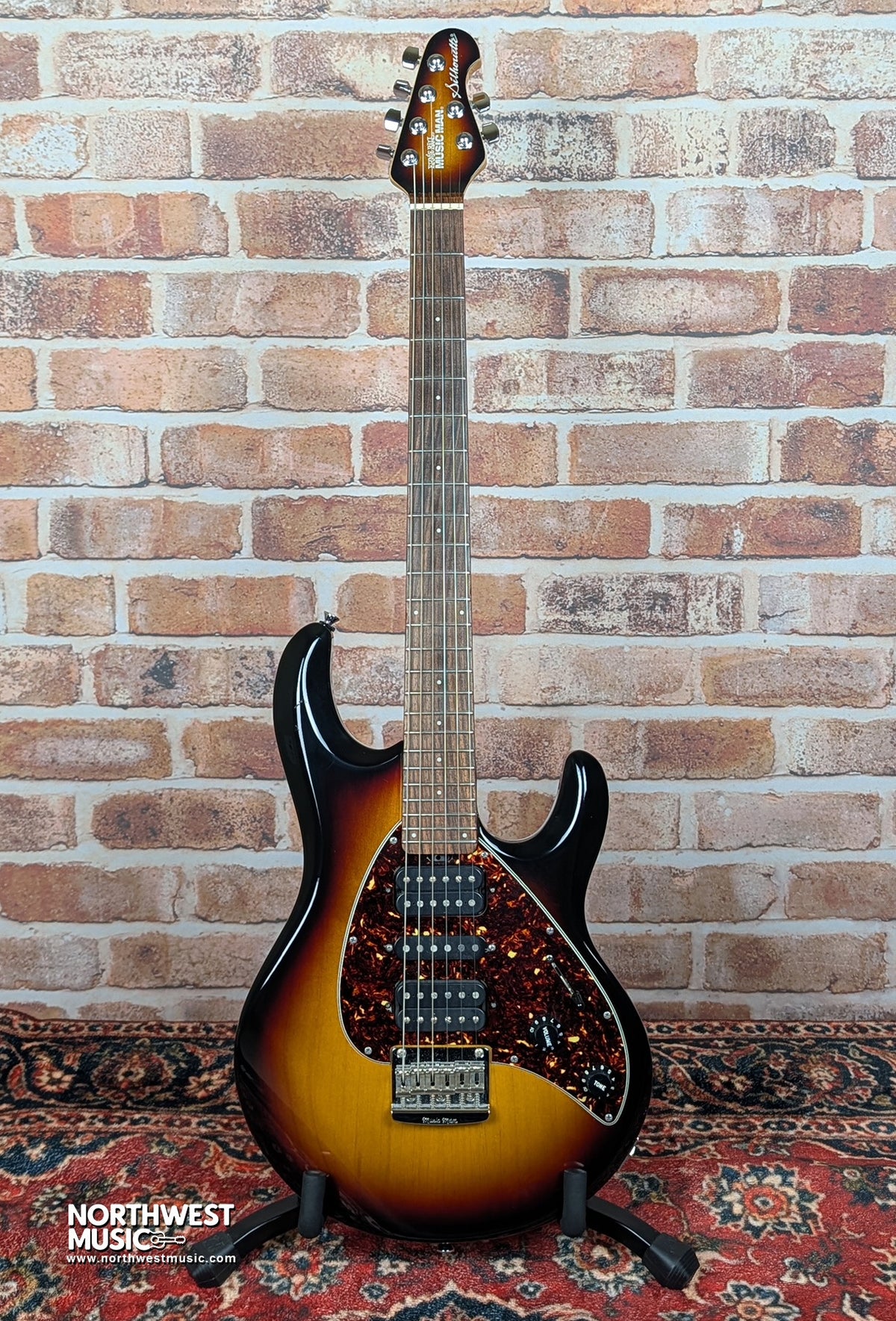 Ernie Ball Music Man Silhouette Tobacco Burst