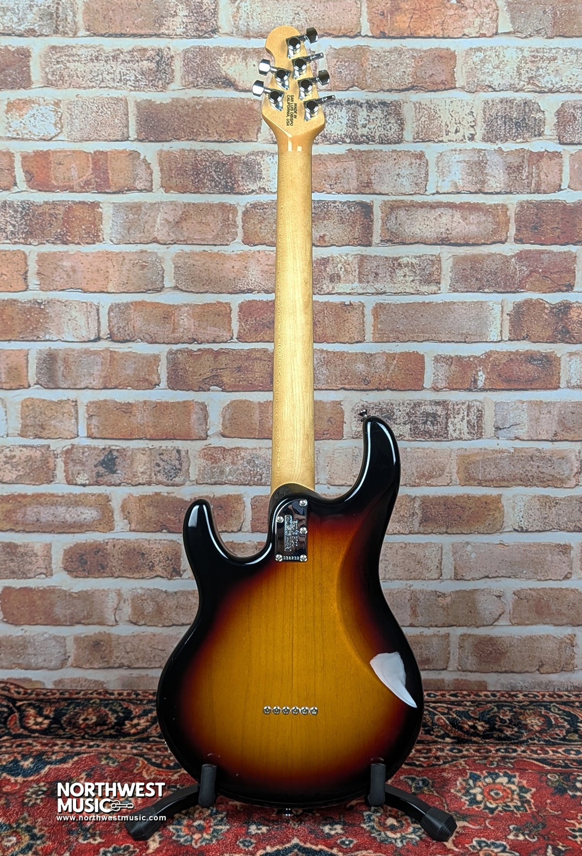 Ernie Ball Music Man Silhouette Tobacco Burst