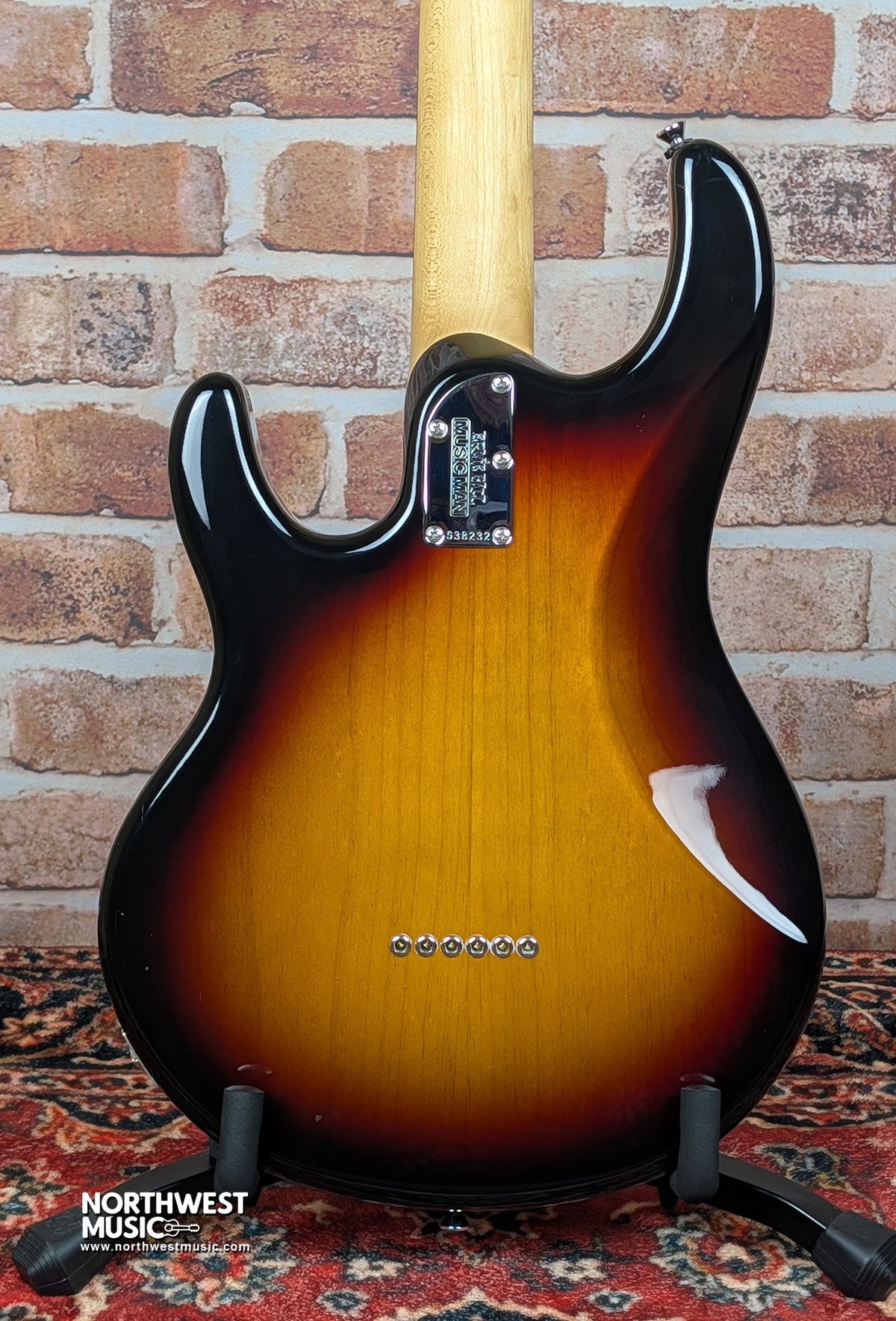Ernie Ball Music Man Silhouette Tobacco Burst