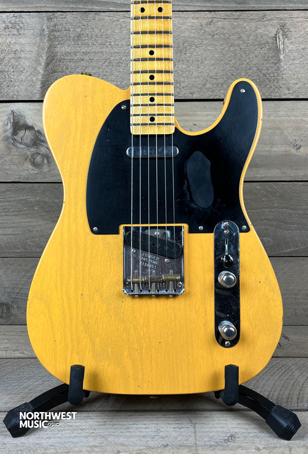 Fender Custom Shop '52 Tele Journeyman Butterscotch Blonde