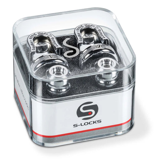 Schaller S-Locks Chrome Strap Locks Medium