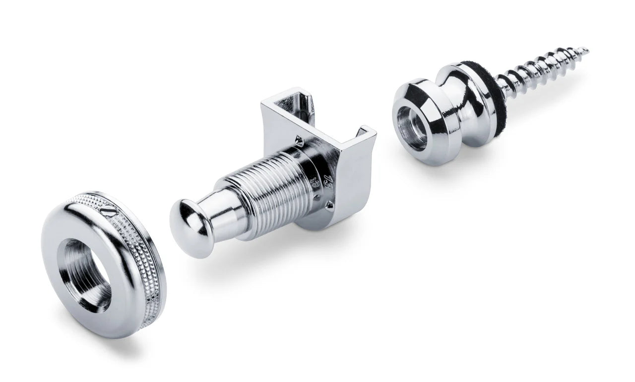 Schaller S-Locks Chrome Strap Locks Medium