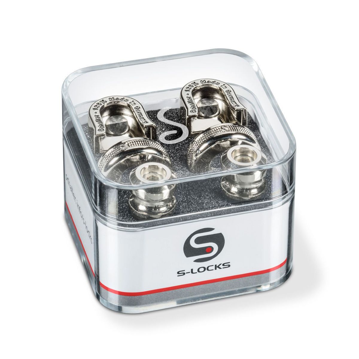 Schaller S-Locks Nickel Strap Locks Medium