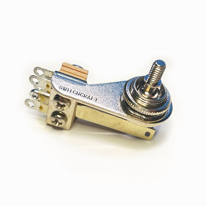 Switchcraft 3-Way Right-Angle Toggle Pickup Selector Switch